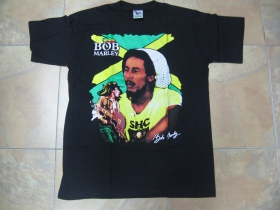 Bob Marley  pánske tričko čierne 100%bavlna  